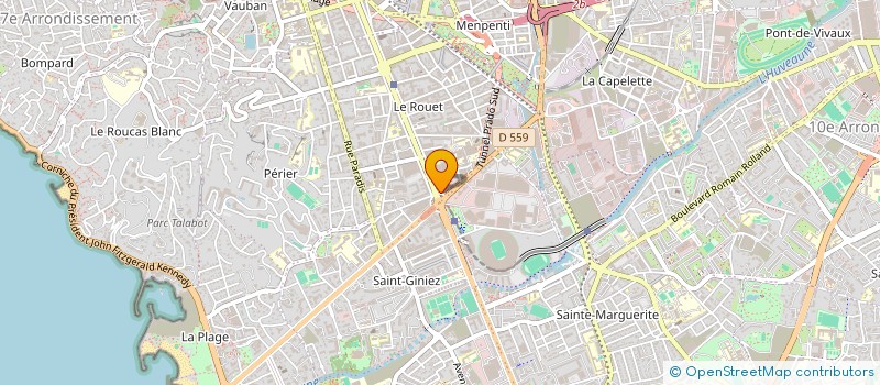localisation de l'entreprise IMMOBILIERE REGIS BRANDENBURG à MARSEILLE