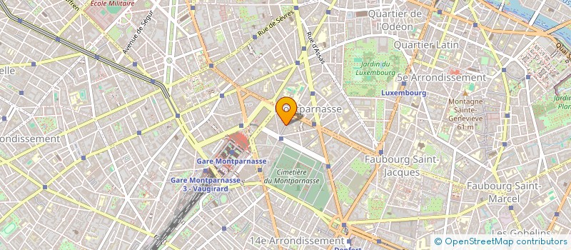 localisation de l'entreprise IMMOBILIERE ROLLINE  PARIS