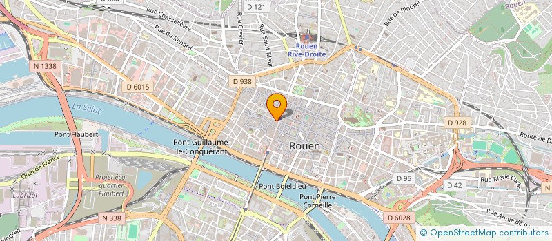 localisation de l'entreprise IMMOBILIERE ROLLON à ROUEN