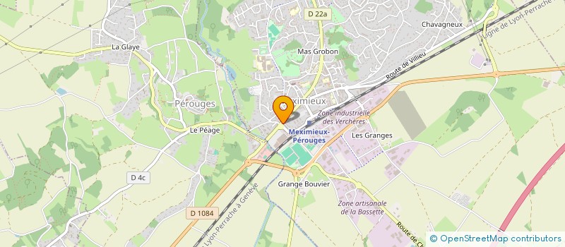 localisation de l'entreprise IMMOBILIERE RONGE DE MEXIMIEUX à MEXIMIEUX
