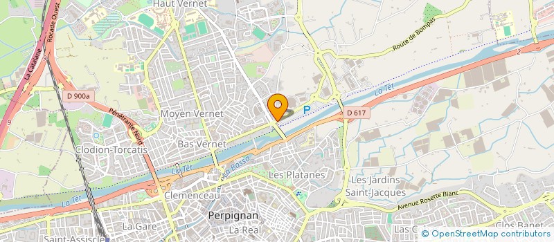 localisation de l'entreprise IMMOBILIERE ROUSSILLONNAISE ET LANGUEDOC à PERPIGNAN