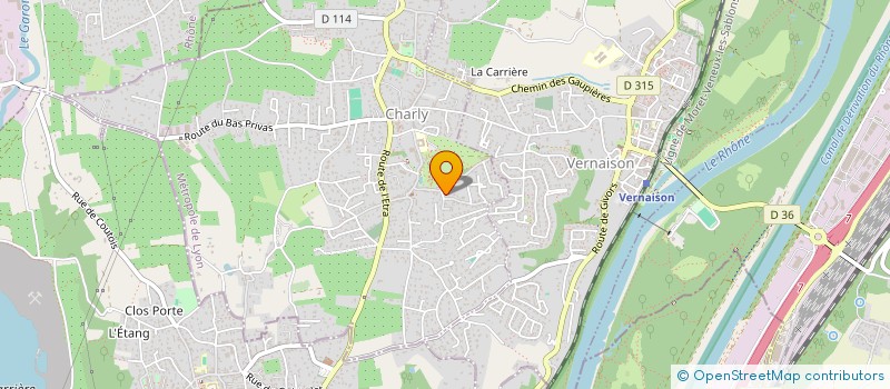 localisation de l'entreprise IMMOBILIERE SAINT ABDON  CHARLY