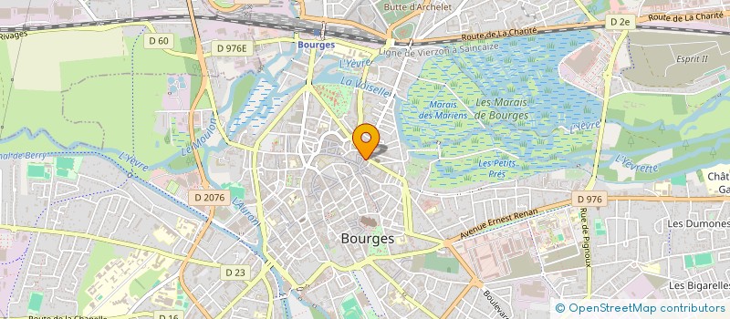 localisation de l'entreprise IMMOBILIERE SAINT BONNET  BOURGES