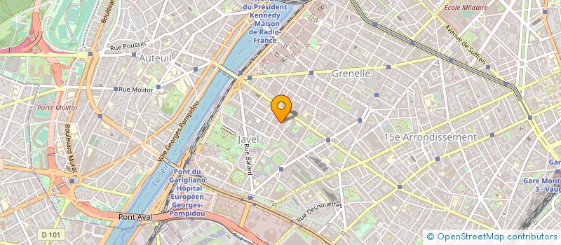 localisation de l'entreprise IMMOBILIERE SAINT CHARLES  PARIS