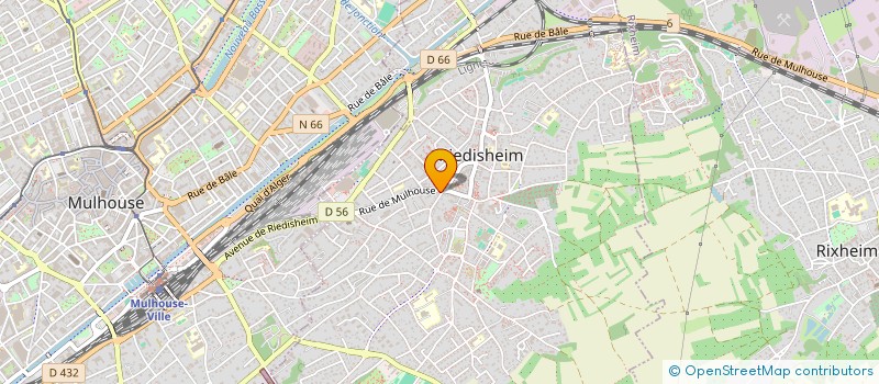 localisation de l'entreprise IMMOBILIERE SAINT COME  RIEDISHEIM