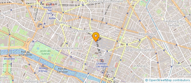 localisation de l'entreprise IMMOBILIERE SAINT-GEORGES à PARIS