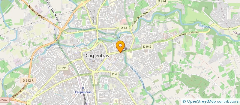 localisation de l'entreprise IMMOBILIERE SAINT JOSEPH à CARPENTRAS