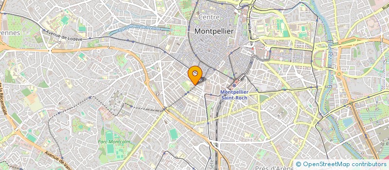 localisation de l'entreprise IMMOBILIERE SAINTE ANNE à MONTPELLIER