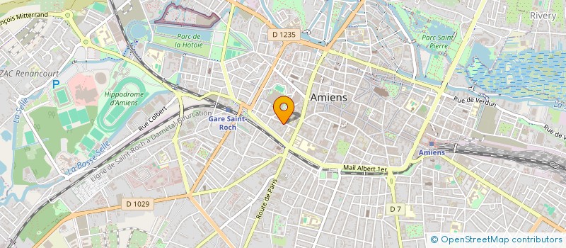 localisation de l'entreprise IMMOBILIERE SAINTE COLETTE à AMIENS
