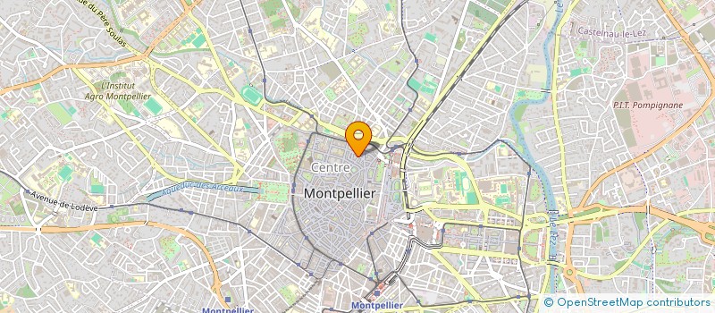 localisation de l'entreprise IMMOBILIERE SAINTE URSULE à MONTPELLIER