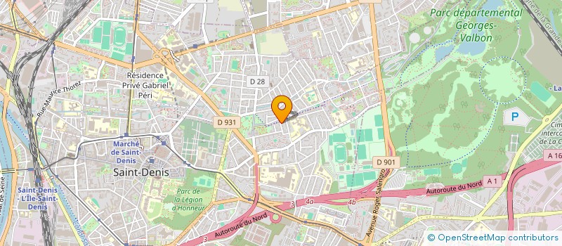 localisation de l'entreprise IMMOBILIERE SAMSON à SAINT-DENIS