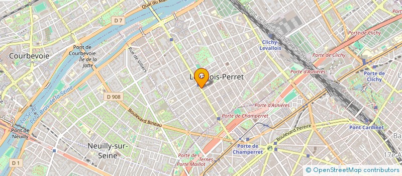 localisation de l'entreprise IMMOBILIERE SANTE MEDICO-SOCIAL à LEVALLOIS-PERRET