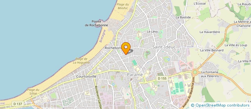 localisation de l'entreprise IMMOBILIERE SC2B  SAINT-MALO