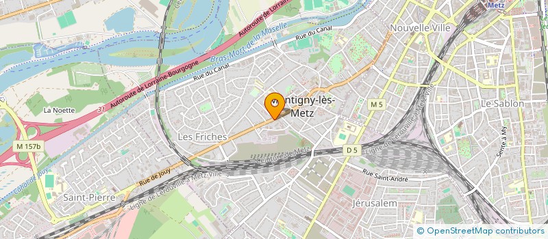 localisation de l'entreprise IMMOBILIERE SERVICE à MONTIGNY-LES-METZ