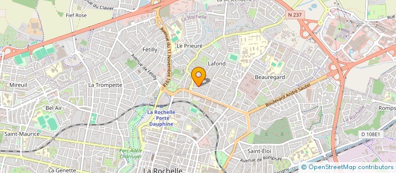 localisation de l'entreprise IMMOBILIERE SIMON  LA ROCHELLE