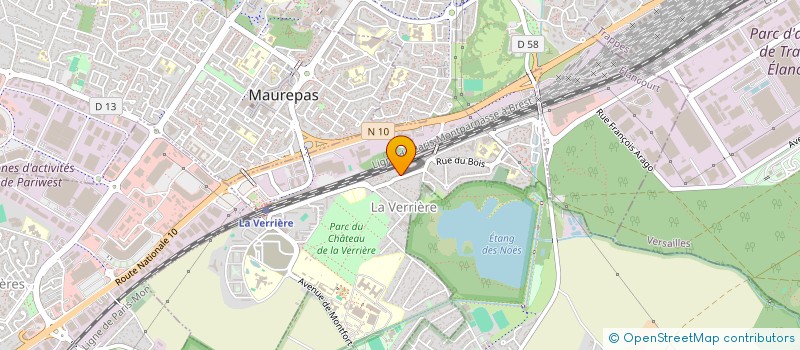 localisation de l'entreprise IMMOBILIERE SKJBM DURIGON  LA VERRIERE