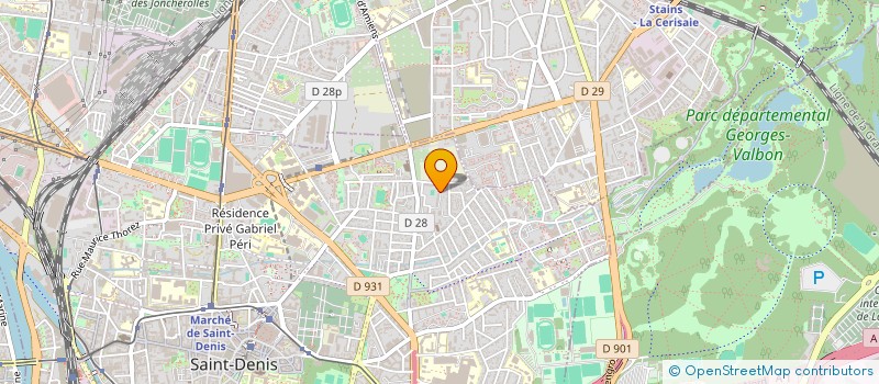 localisation de l'entreprise IMMOBILIERE SQUASH à SAINT-DENIS