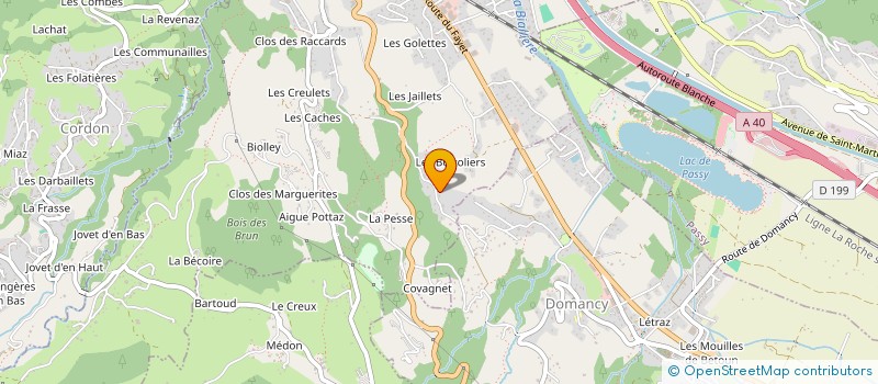 localisation de l'entreprise IMMOBILIERE ST JULIEN à SALLANCHES