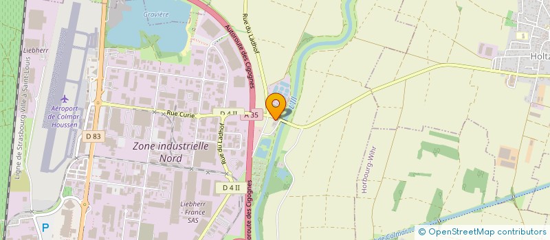 localisation de l'entreprise IMMOBILIERE STEIB  COLMAR