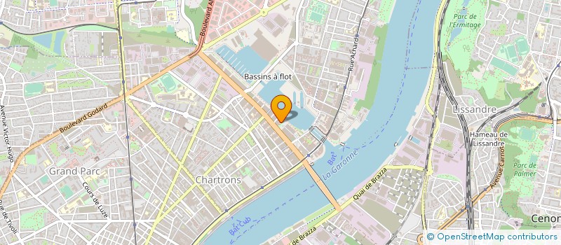 localisation de l'entreprise IMMOBILIERE SUD-ATLANTIQUE à BEYCHAC-ET-CAILLAU