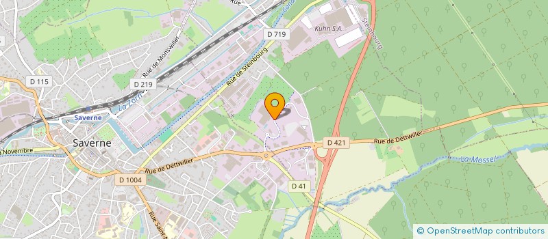 localisation de l'entreprise IMMOBILIERE SUN EAST à MONSWILLER