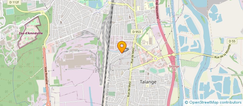 localisation de l'entreprise IMMOBILIERE TAISON à HAGONDANGE