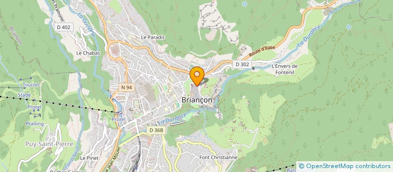 localisation de l'entreprise IMMOBILIERE TANCREDI à BRIANCON