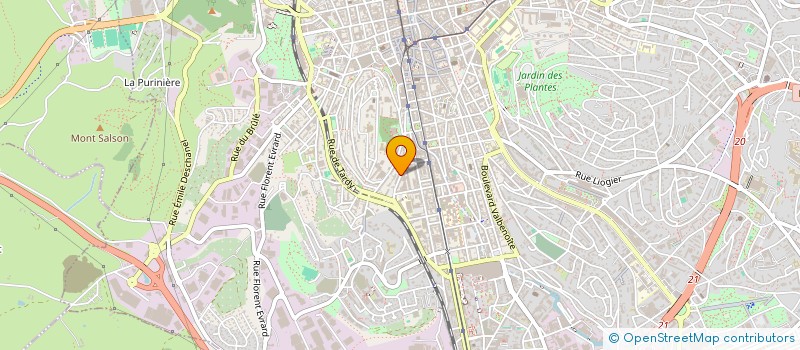 localisation de l'entreprise IMMOBILIERE TARDY  SAINT-ETIENNE