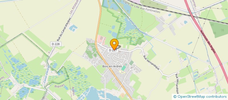 localisation de l'entreprise IMMOBILIERE TARTART  ARDRES