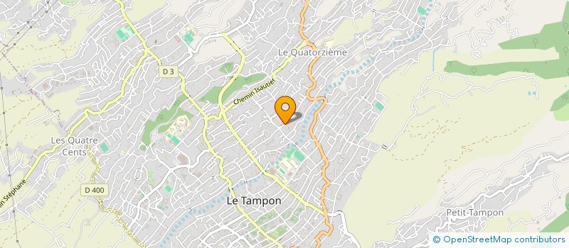 localisation de l'entreprise IMMOBILIERE TERRE DE BOURBON  LE TAMPON