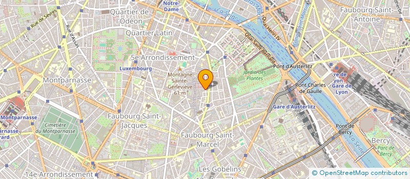 localisation de l'entreprise IMMOBILIERE V à PARIS