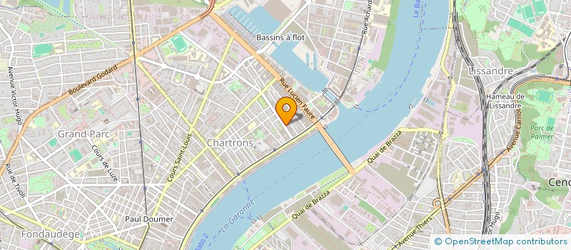 localisation de l'entreprise IMMOBILIERE VAILLANT VII à BORDEAUX