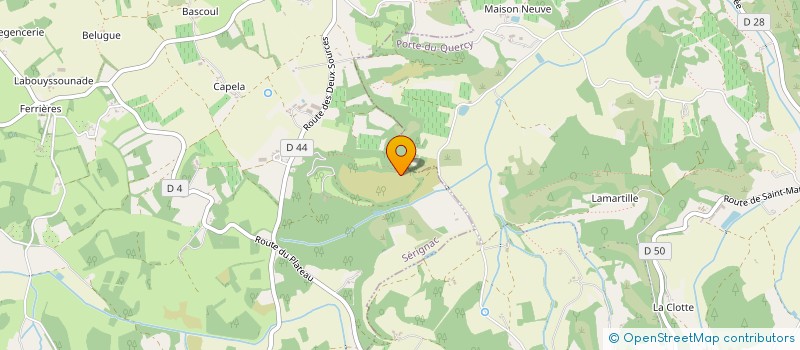 localisation de l'entreprise IMMOBILIERE VALENTHEZE  MONTCABRIER