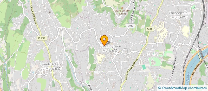 localisation de l'entreprise IMMOBILIERE VALEVIC  SAINT-CYR-AU-MONT-D'OR