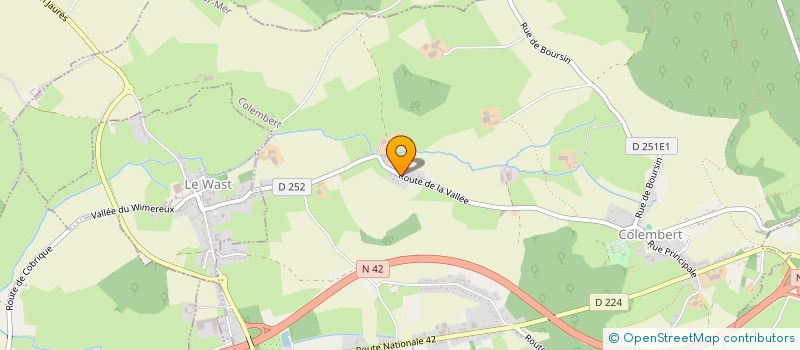 localisation de l'entreprise IMMOBILIERE VASSEUR DU LITTORAL  COLEMBERT