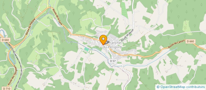 localisation de l'entreprise IMMOBILIERE VDP à VILLEFRANCHE-DU-PERIGORD