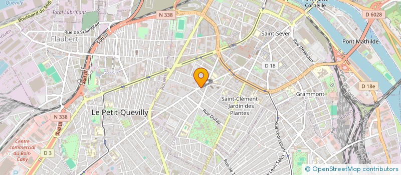 localisation de l'entreprise IMMOBILIERE VILLANI à ROUEN