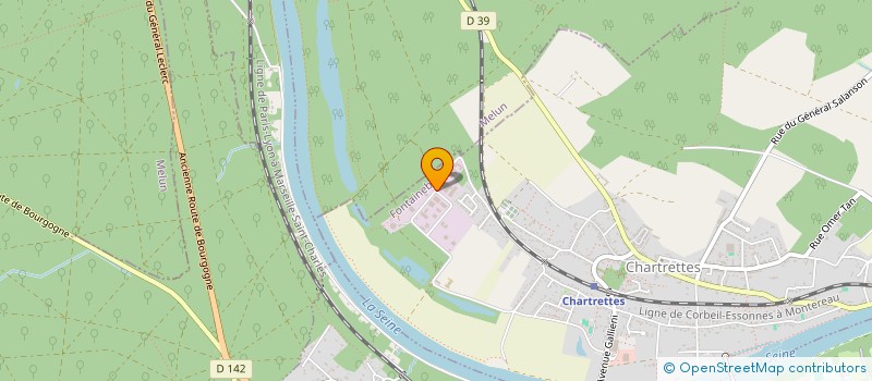 localisation de l'entreprise IMMOBILIERE WASSEN  CHARTRETTES