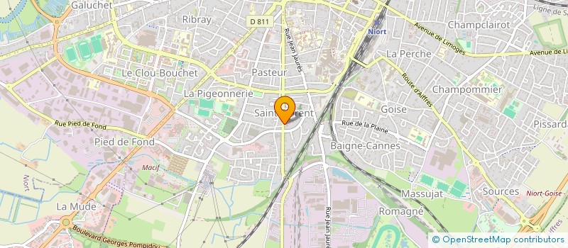 localisation de l'entreprise IMMOBILIERE WOODMAN à NIORT