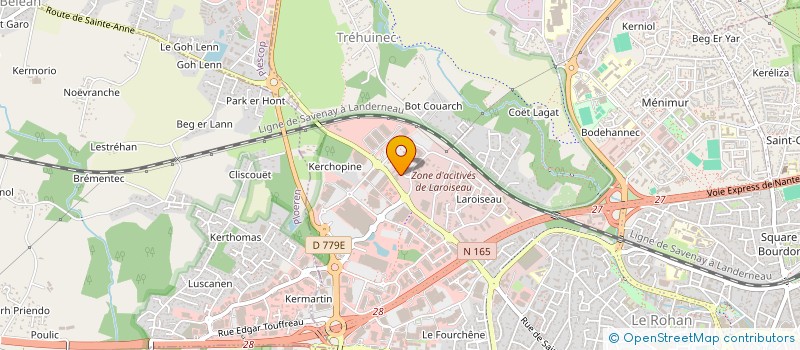 localisation de l'entreprise IMMOBILIERE XO à VANNES
