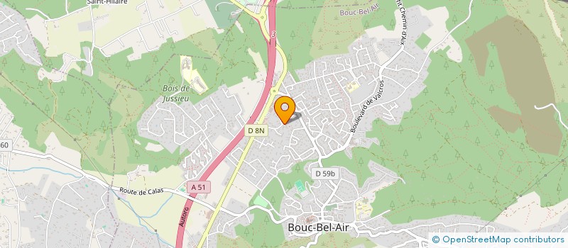 localisation de l'entreprise IMMOBILIERE YE à BOUC-BEL-AIR
