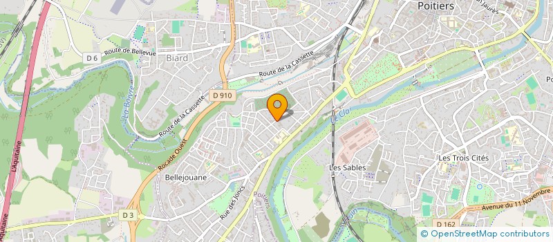 localisation de l'entreprise IMMOBILIS  POITIERS