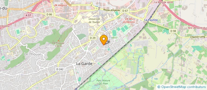 localisation de l'entreprise IMMOBILIS à LA GARDE