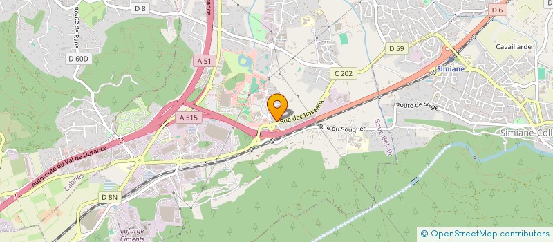 localisation de l'entreprise IMMOBILIZ à BOUC-BEL-AIR