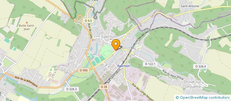 localisation de l'entreprise IMMOBILL à EPERNON