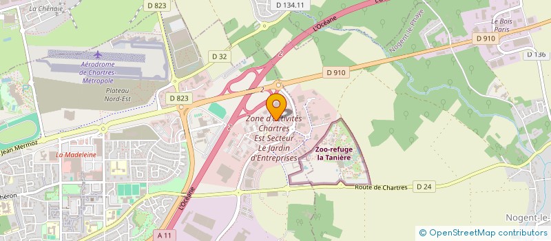 localisation de l'entreprise IMMOBILLIS à CHARTRES