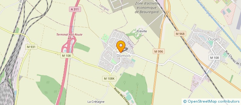 localisation de l'entreprise IMMOBIO 21  FENAY