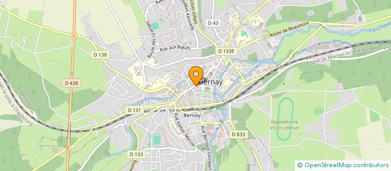 localisation de l'entreprise IMMOBIO  SAINT-ARNOULT