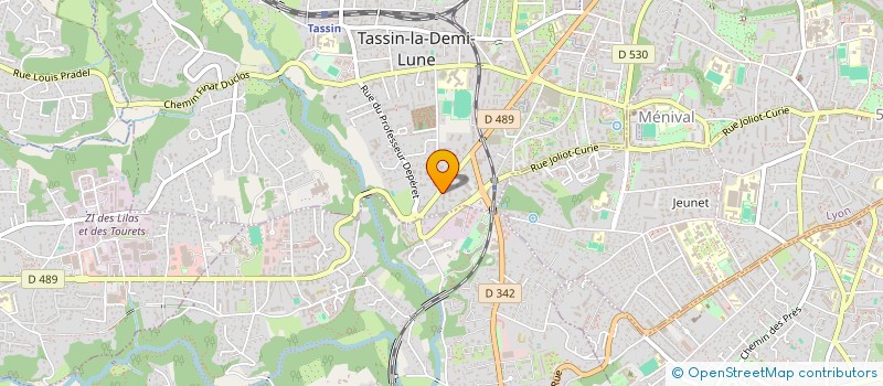 localisation de l'entreprise IMMOBIOS  TASSIN-LA-DEMI-LUNE