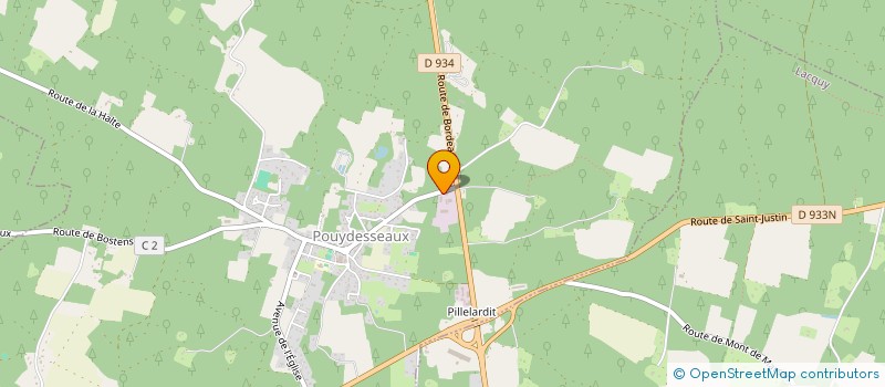 localisation de l'entreprise IMMOBIS  POUYDESSEAUX